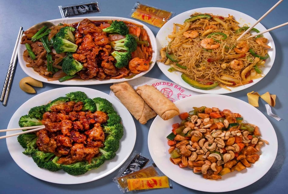 Golden Chopsticks food